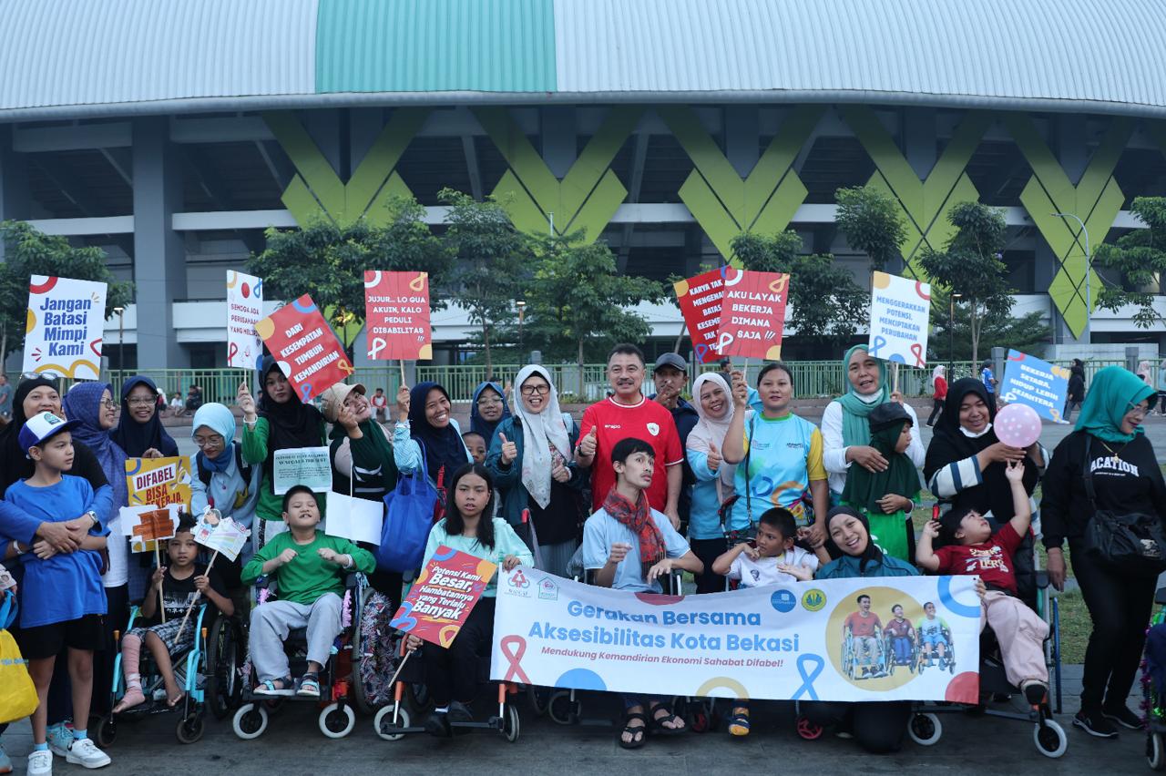 Wawali Harris Bobihoe : Pemkot Bekasi Dukung Kesetaraan Hak Difabel Peroleh Kesempatan Kerja