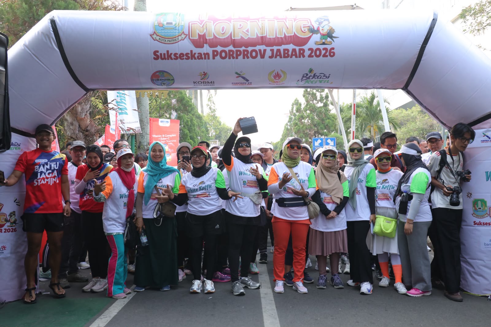 Funday Morning Jadi Awal Hitung Mundur PORPROV XV Jabar 2026, Bekasi Siap Sambut Ajang Bergengsi