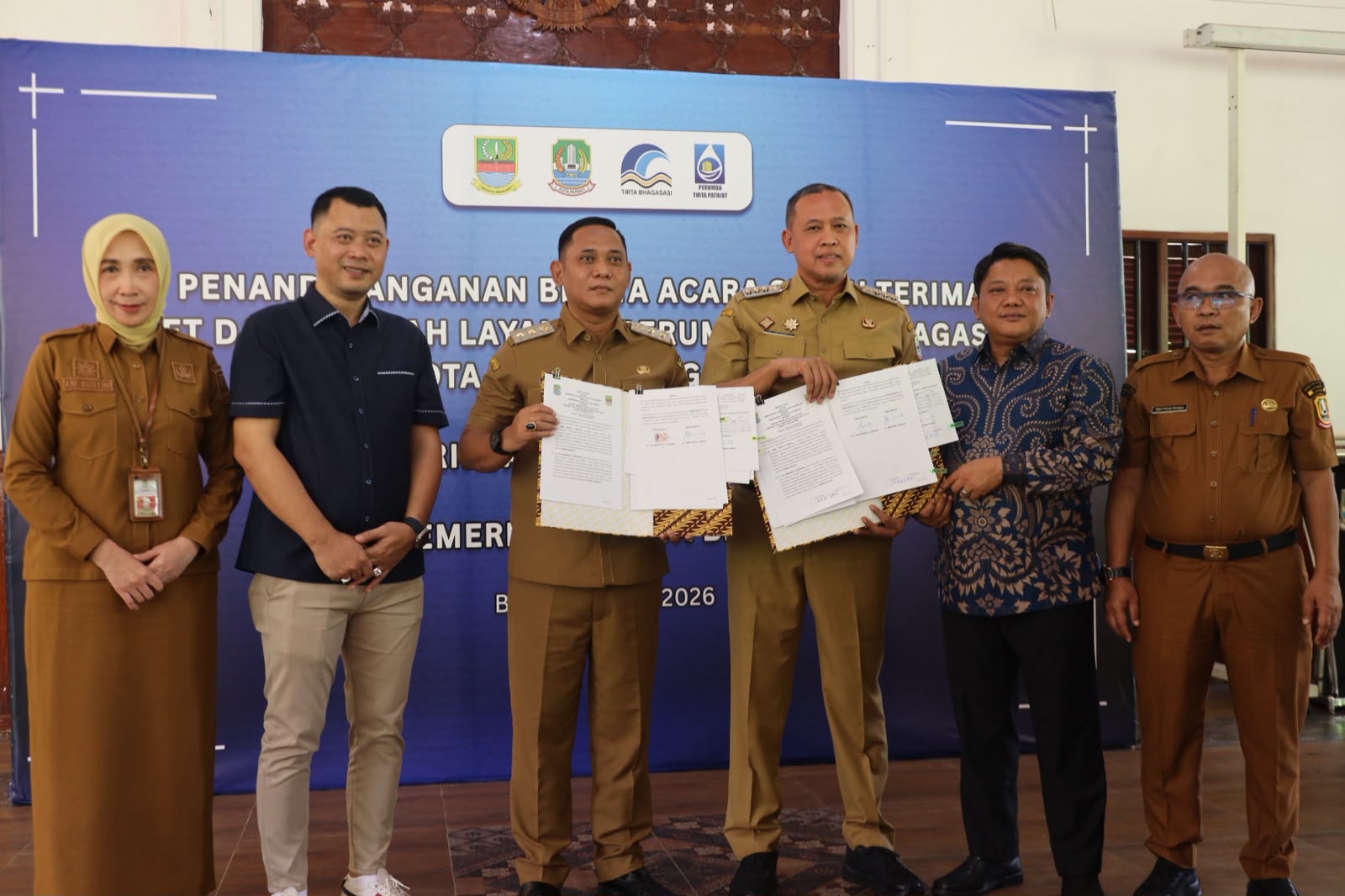 Tirta Patriot Resmi Kelola Seluruh Layanan Air Minum di Kota Bekasi