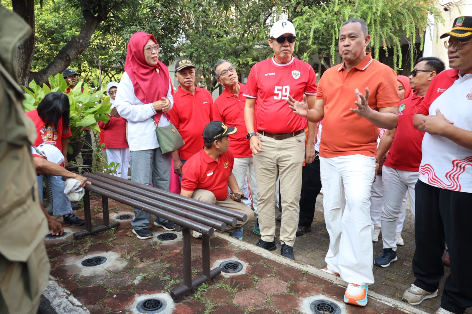 Apresiasi Gerakan 1.000 Lubang Biopori Taman Persada Raya, Dorong Lingkungan Mandiri Hadapi Kemarau