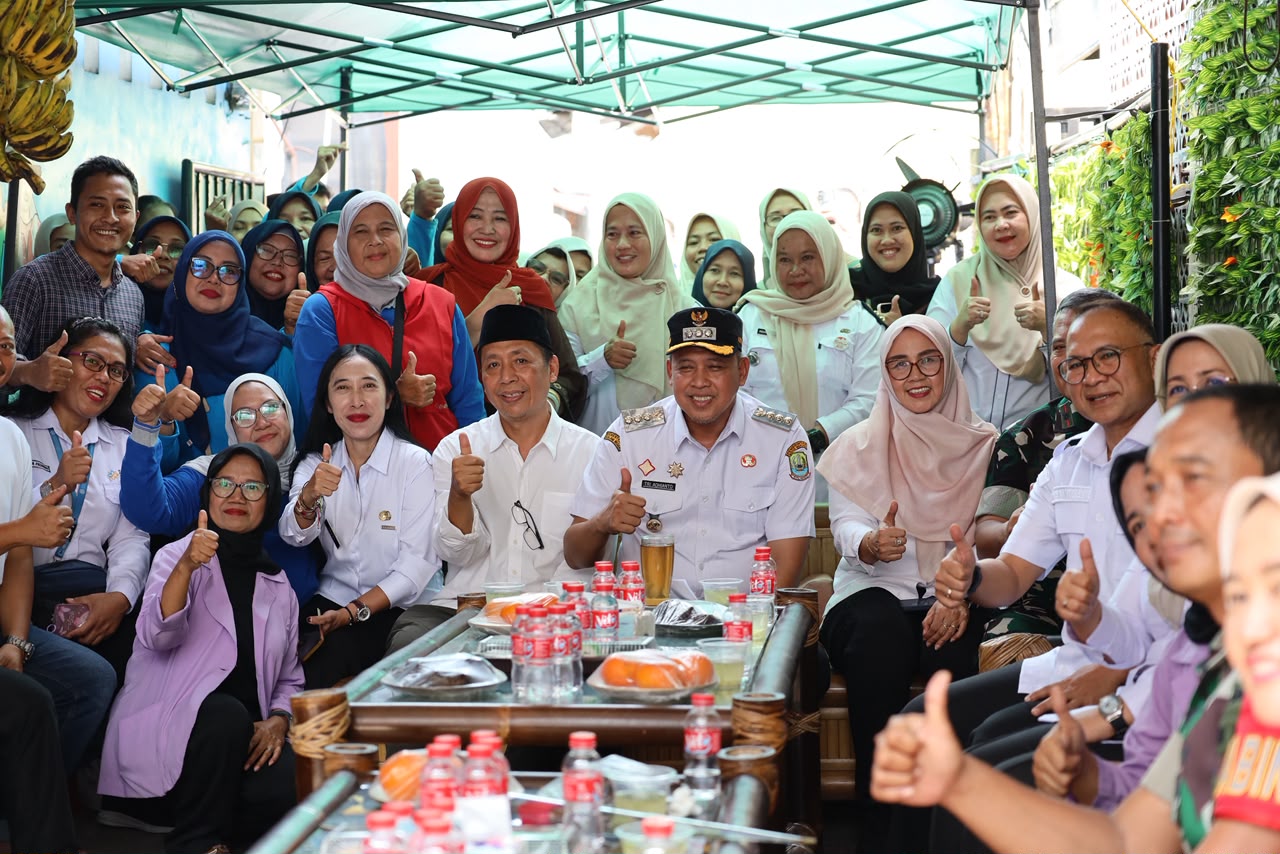 Wali Kota Bekasi Optimis Kampung KB Kenanga RW 08 Binjay Bawa Harum Nama Kota Bekasi