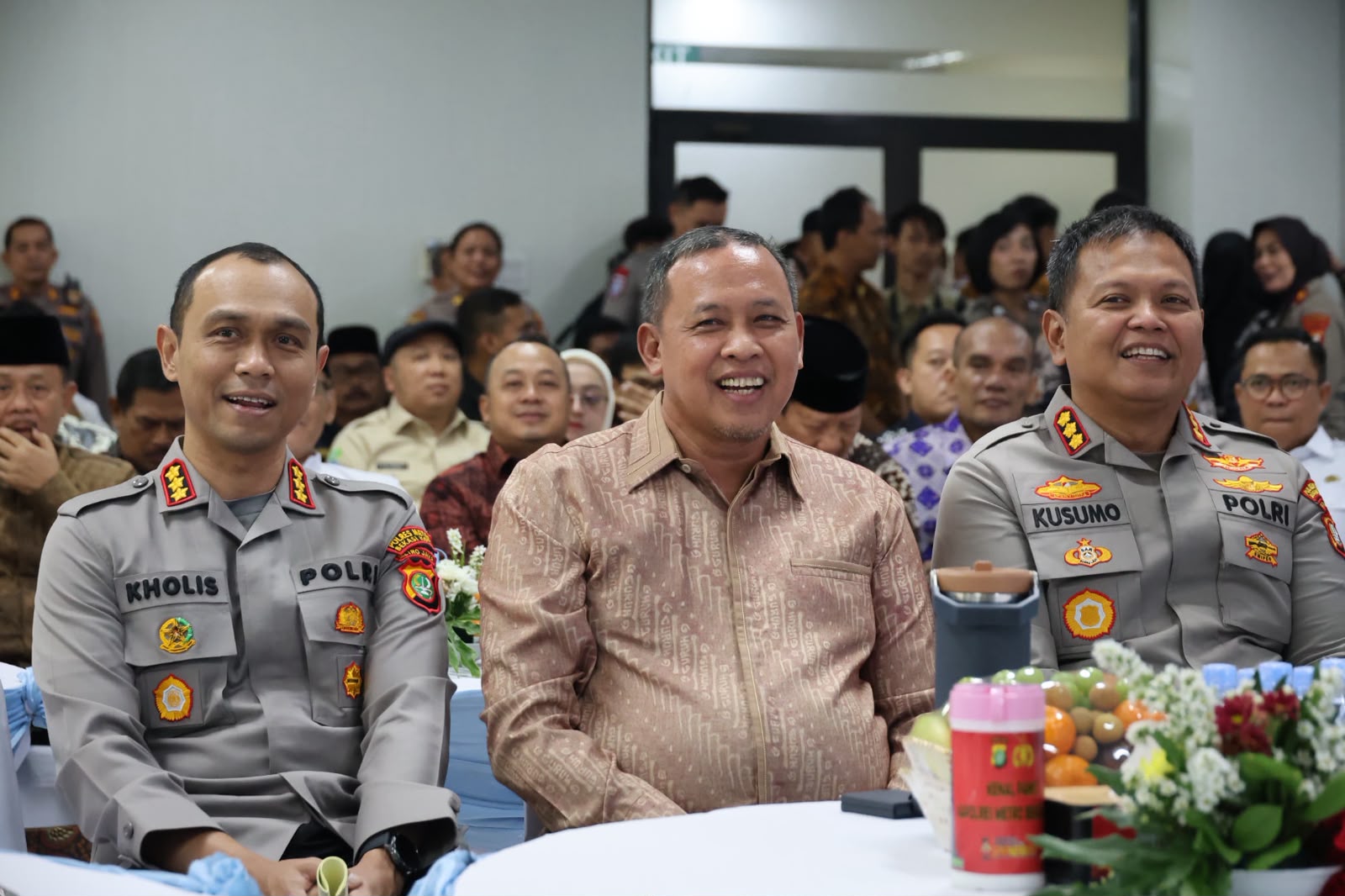 Pisah Sambut Kapolres Metro Bekasi Kota, Wali Kota Apresiasi Pengabdian dan Sambut Kepemimpinan Baru