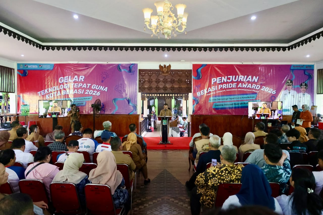 Wakil Wali Kota Bekasi Buka Gelar Teknologi Tepat Guna dan Penjurian Bekasi PRIDE Award 2026