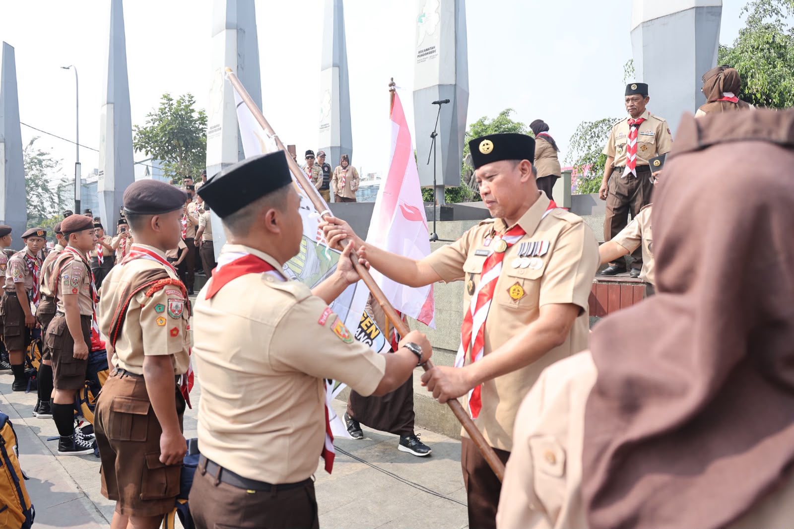 Jelang Jambore Nasional XII 1.300 Anggota Pramuka Dikukuhkan, Tri Adhianto Dorong Generasi Mandiri