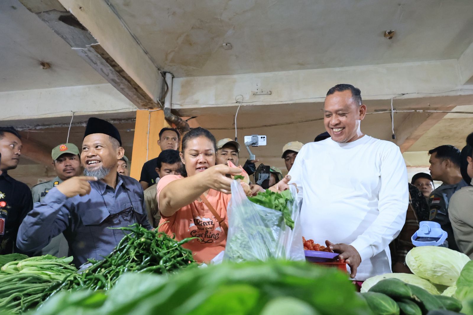 Tinjau Kembali Penataan Pasar Baru, Walikota Bekasi Lakukan Percepatan Penataan