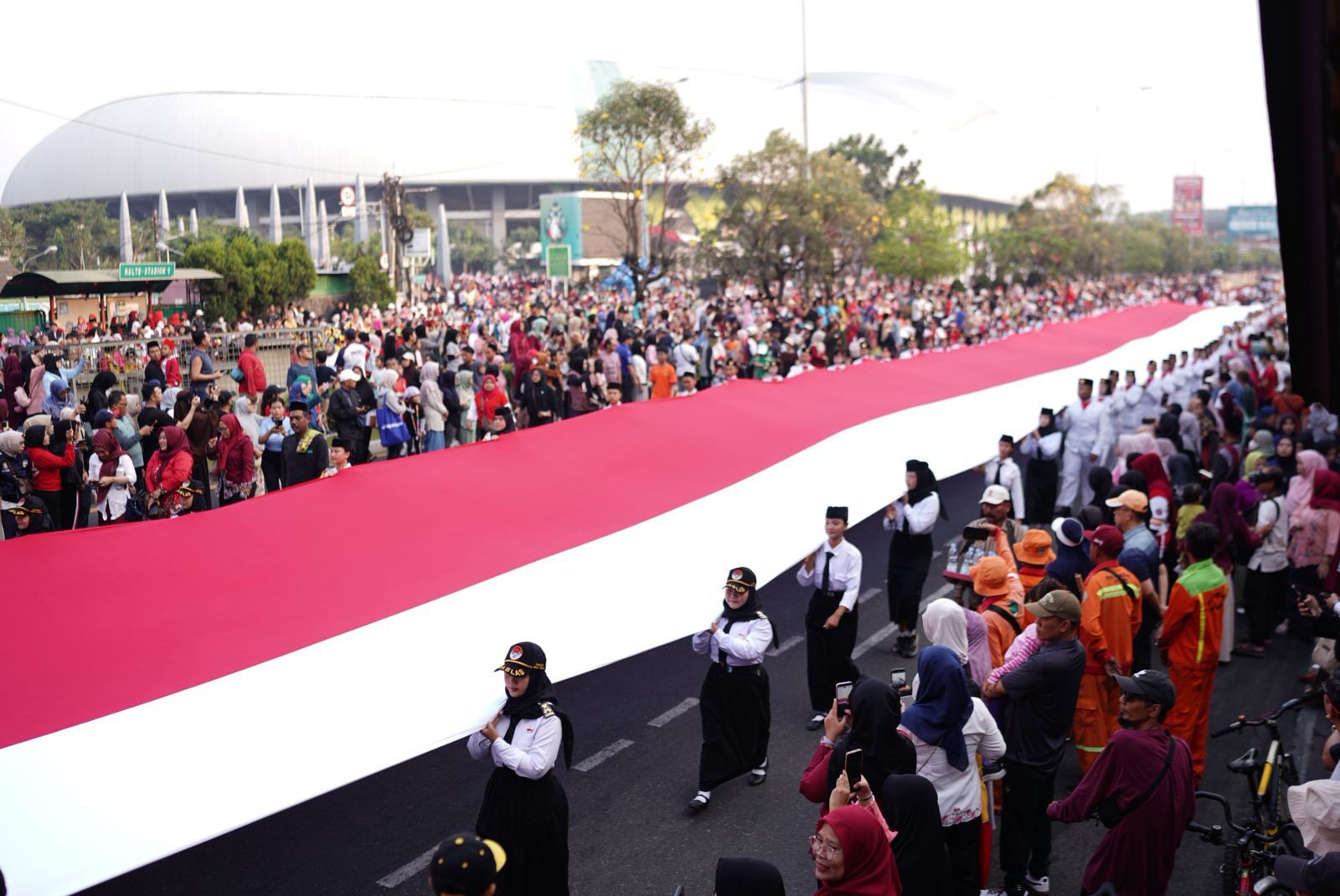 Parade Budaya hingga Aksi Kemanusiaan, PNBK Jilid III Meriahkan CFD Kota Bekasi