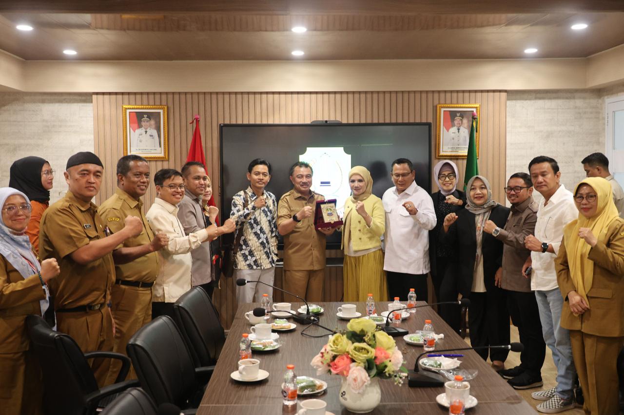 Terima Kunjungan DPRD Kota Depok Wakil Wali Kota Harris Bobihoe Bahas Peningkatan PAD