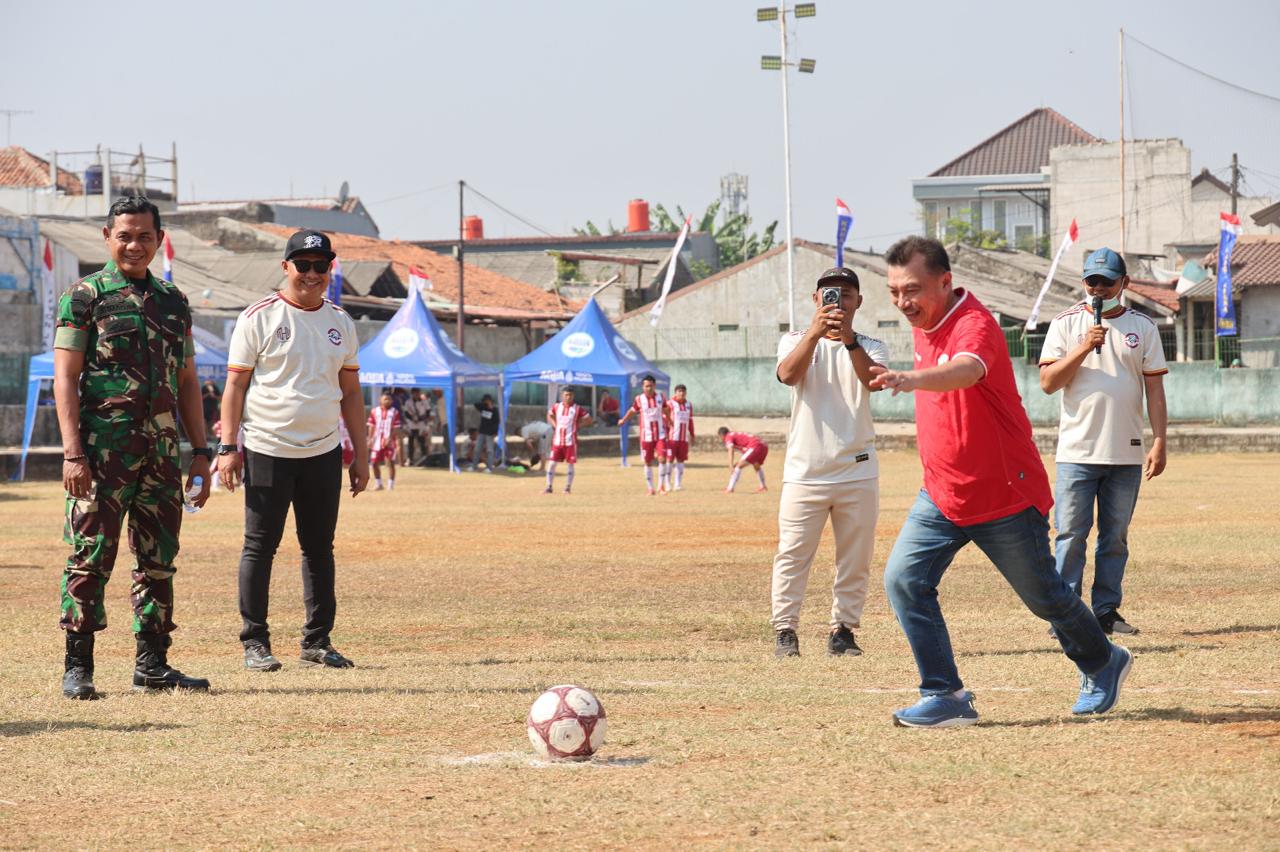 Wawali Harris Bobihoe Buka Turnamen Sepak Bola, Sampaikan Pesan Bagi Generasi Muda