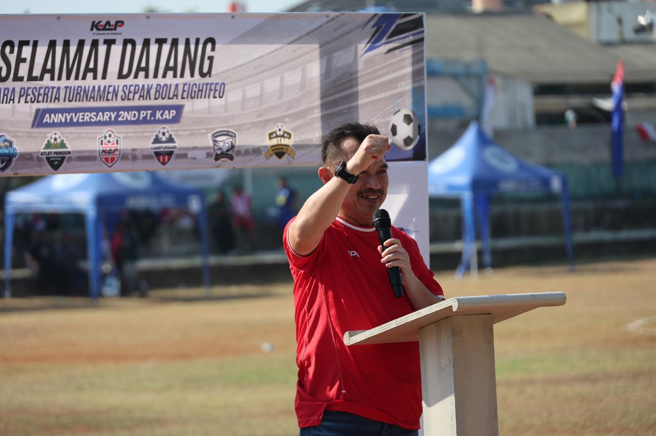 Wawali Harris Bobihoe Buka Turnamen Sepak Bola, Sampaikan Pesan Bagi Generasi Muda