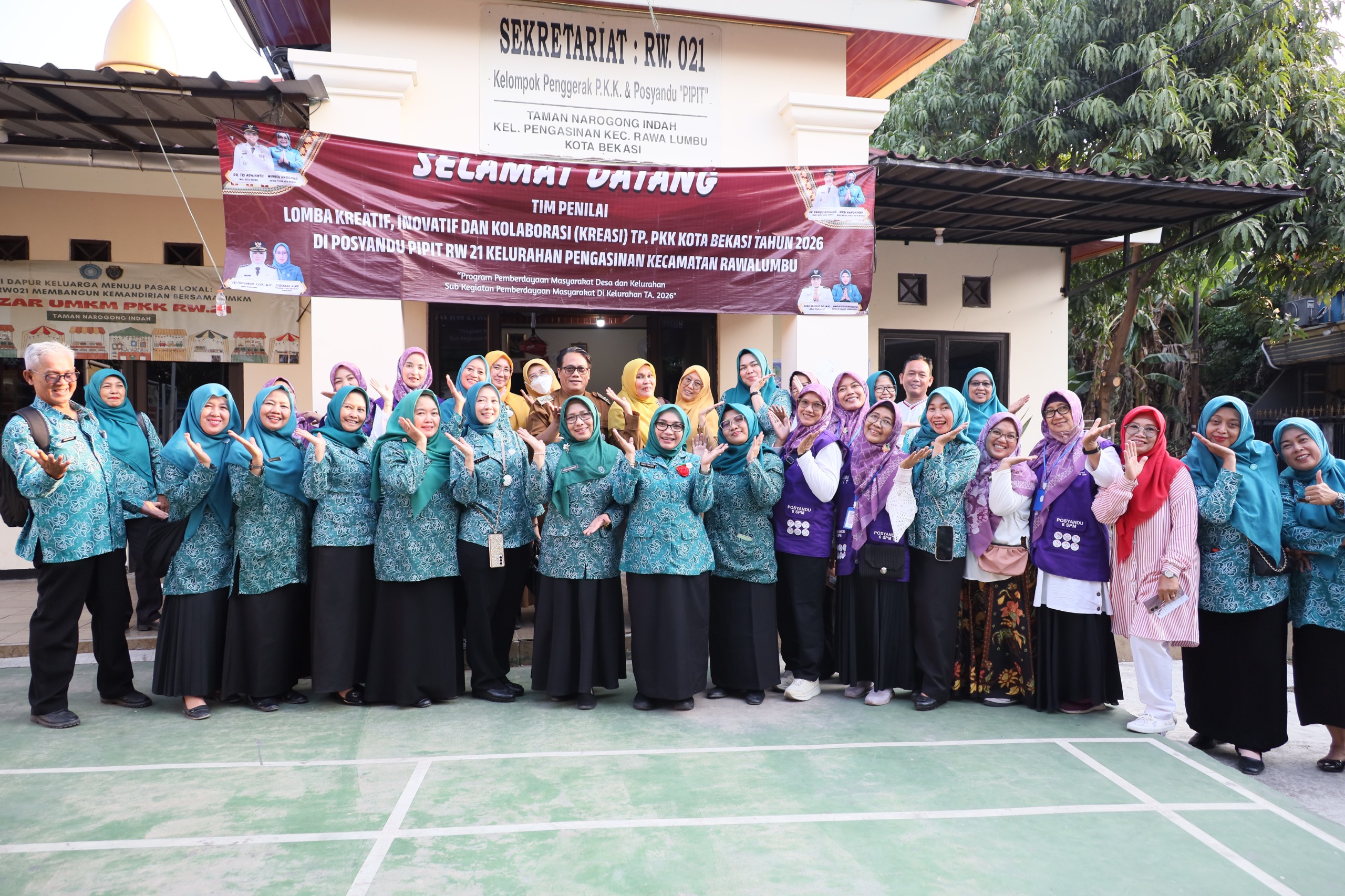 Penilaian Klarifikasi Lapangan Anugerah Gapura Sri Baduga 2026 Dimulai di Bekasi Timur