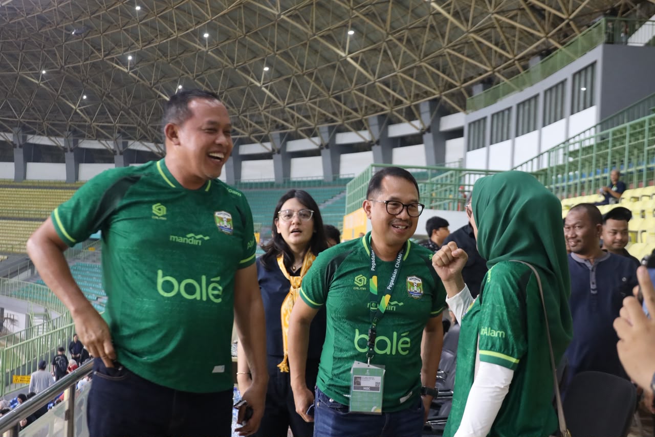 Saksikan Langsung Laga Adhyaksa FC vs Persikad, Wali Kota dan Kajari Optimis Tembus Liga 1