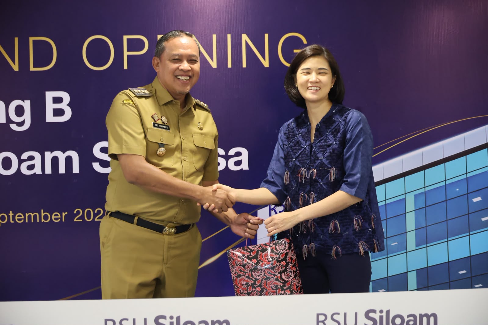 Wali Kota Bekasi Turut Resmikan Gedung B RS Siloam Sentosa, Penguatan Akses Layanan Kesehatan Modern