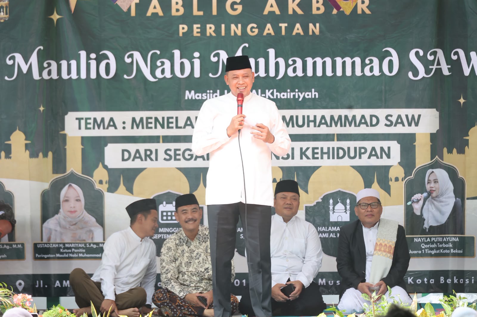 Wali Kota Bekasi Resmikan Masjid Jami Al-Khairiyah Cimuning, Apresiasi Solidaritas Warga Mustikajaya