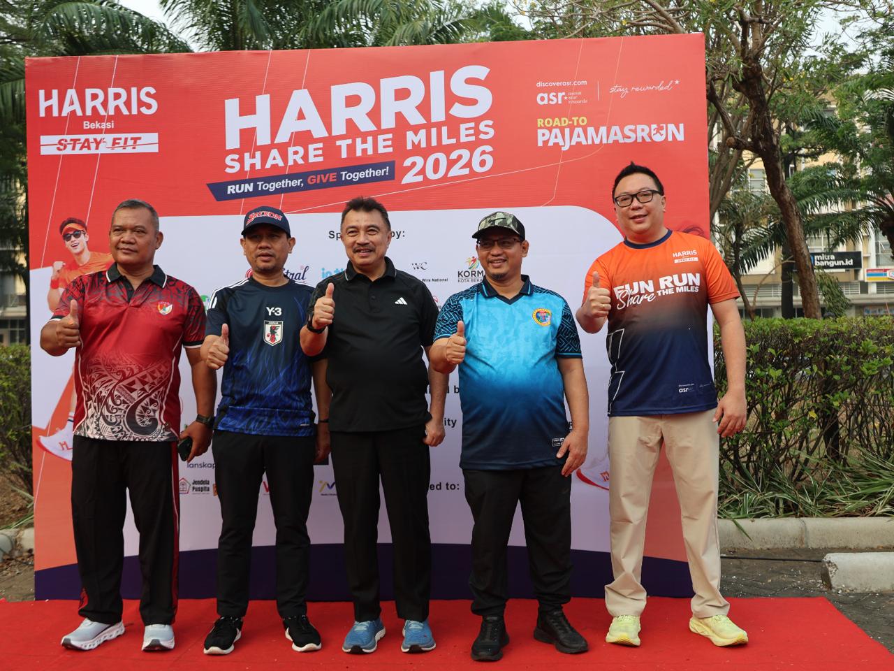 Hadiri Fun Run Wawali Harris Bobihoe Sebut Warga Bersemangat Jalani Pola Hidup Sehat
