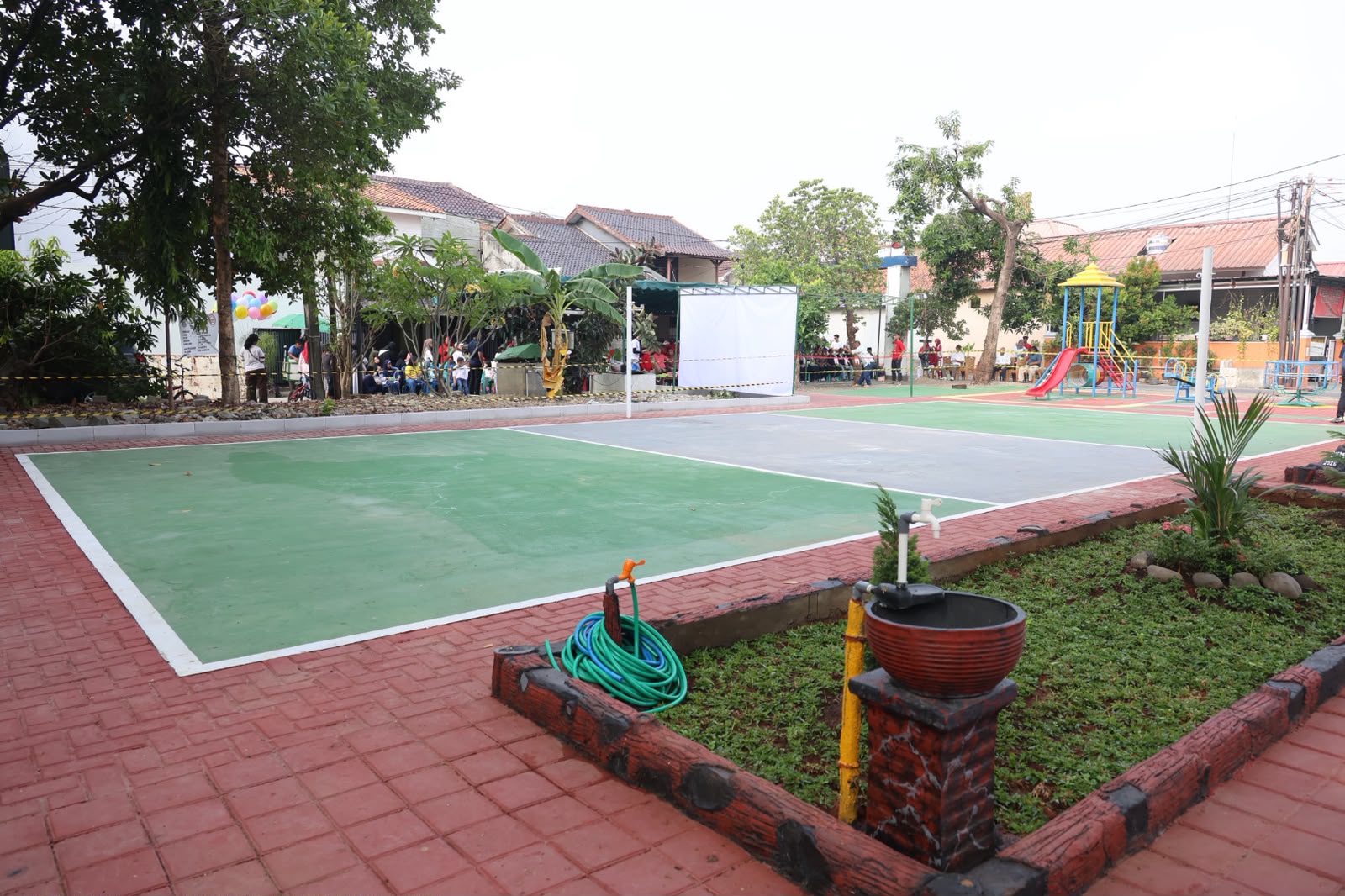 Wali Kota Bekasi Resmikan Taman Rinjani di Harapan Jaya, Ruang Terbuka yang Sehat dan Nyaman