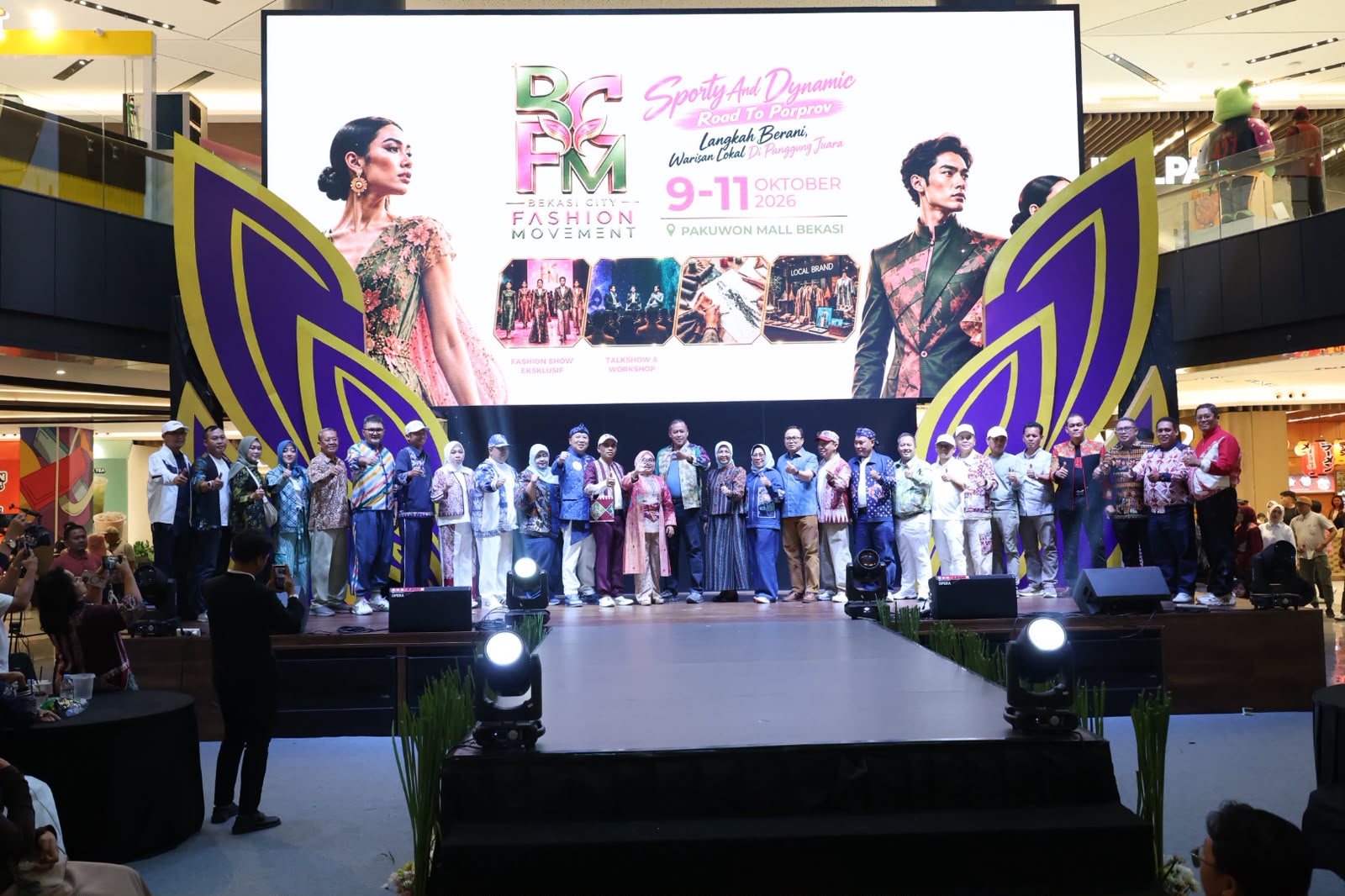 Batik Lokal Berbalut Sportwear, BCFM 2026 Dukung dan Sambut Porprov Jabar 2026