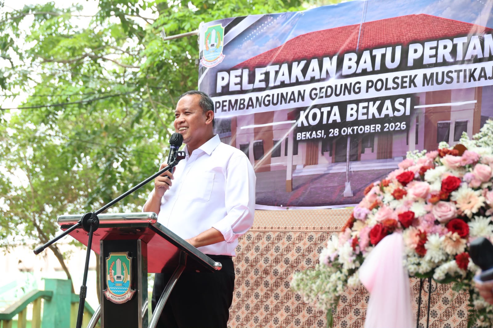 Wali Kota Bekasi dan Kapolres Metro Bekasi Dorong Pelayanan Keamanan Lebih Optimal di Mustikajaya