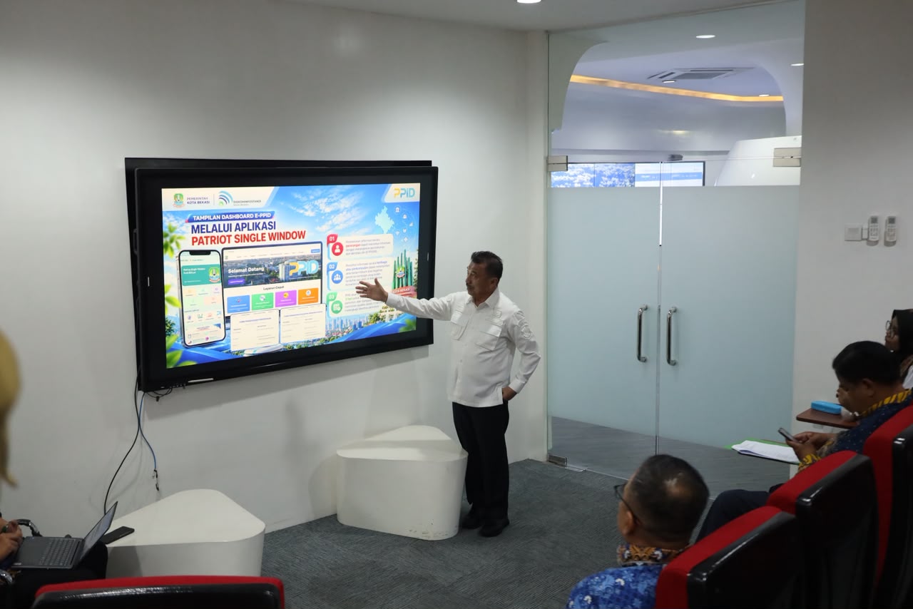 Wakil Wali Kota Bekasi Presentasikan Patriot Single Window, Keterbukaan Informasi Publik Digital