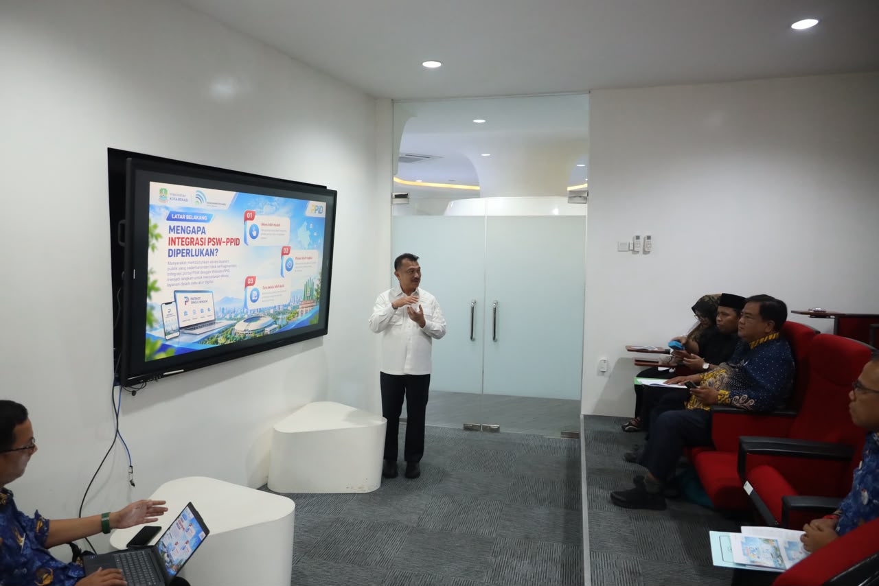 Wakil Wali Kota Bekasi Presentasikan Patriot Single Window, Keterbukaan Informasi Publik Digital