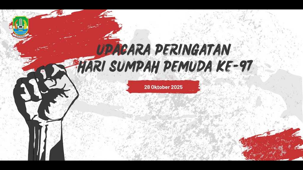 UPACARA PERINGATAN HARI SUMPAH PEMUDA TINGKAT KOTA BEKASI TAHUN 2025