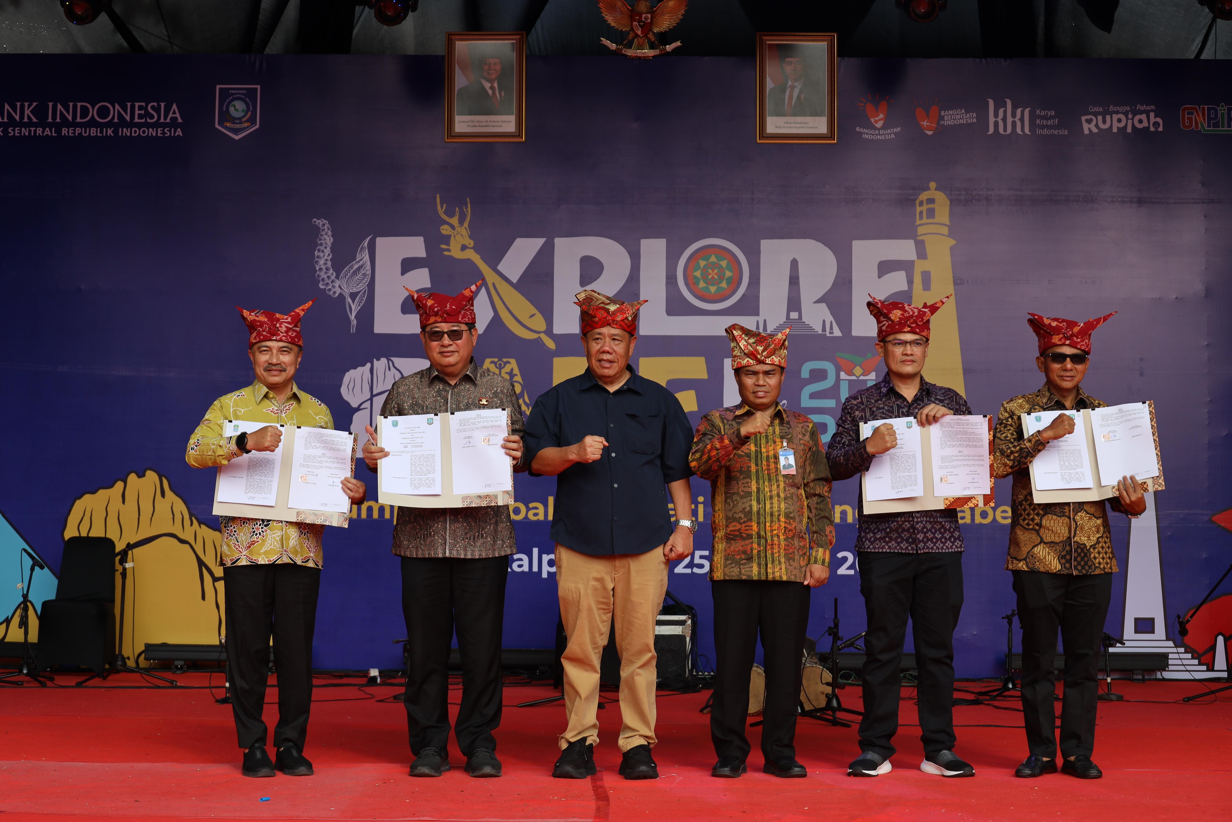 Hadir di Explore Babel, Wawali Harris Bobihoe Dukung Produk UMKM Mendunia