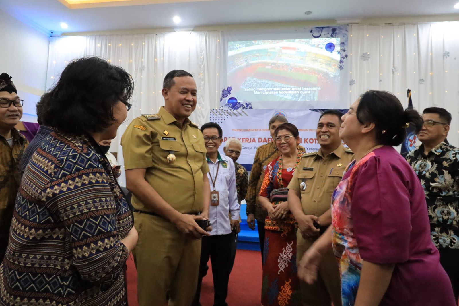 Silaturahmi PGLII, Wali Kota Tegaskan Miliki Nilai Kebaikan Antar Umat Beragama