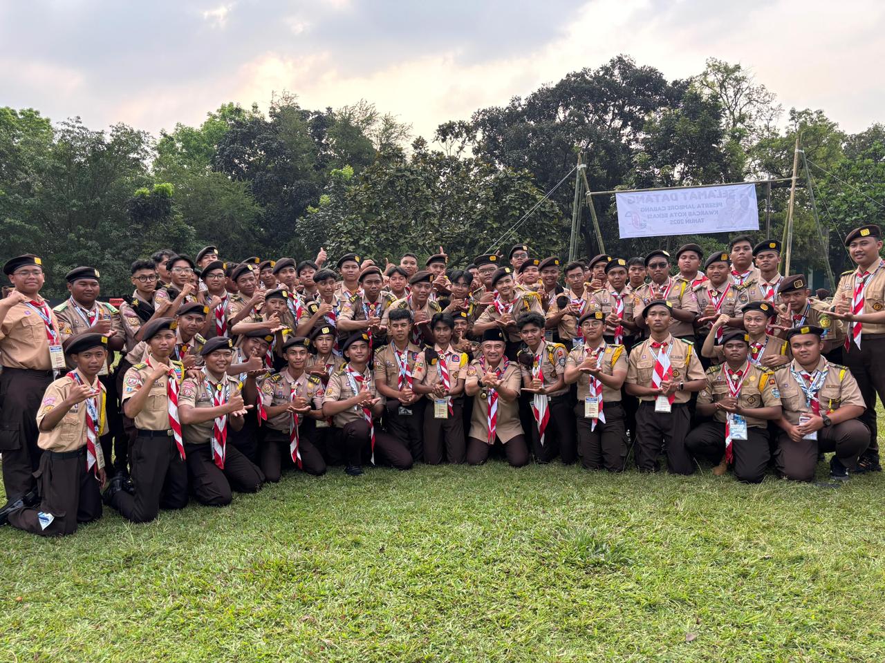 Hadiri Festival Pramuka, Wawali Harris Bobihoe Ingin Pramuka Melahirkan Generasi Tangguh Dan Optimis