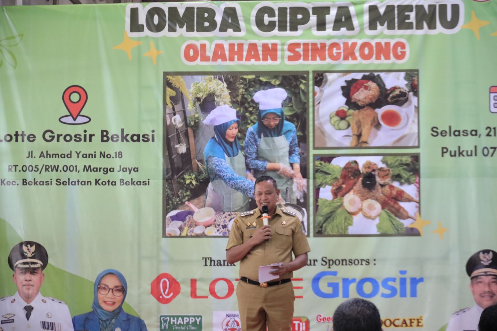Wali Kota Bekasi Buka Lomba Cipta Menu Peringati Hari Pangan Sedunia 2025