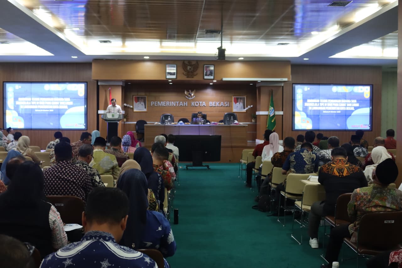 Inspektorat Gelar Bimtek Pengadaan Barang/Jasa Swakelola Tipe IV bagi Camat dan Lurah