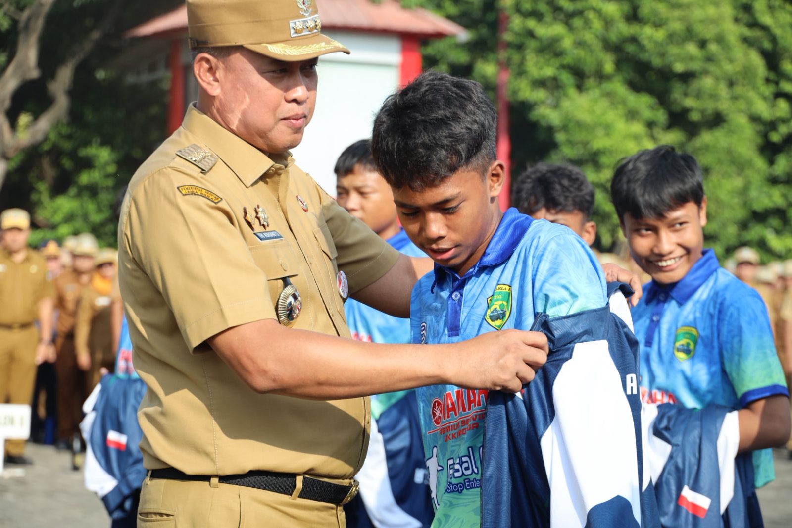 Wali Kota Bekasi Lepas Tim Tajimalela Berlaga di Turnamen Internasional Singa Cup U-14 Singapura
