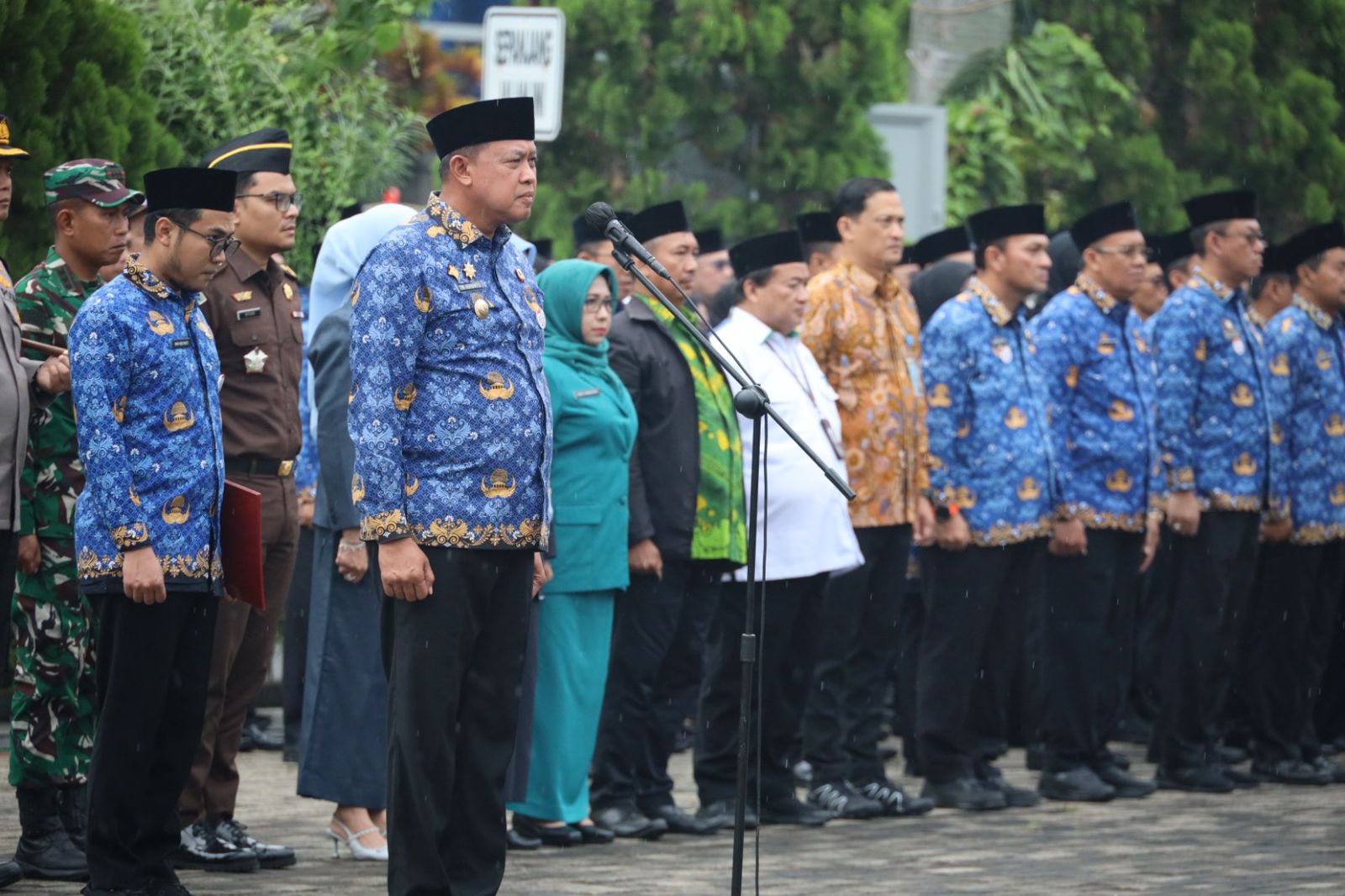 Semangat Sumpah Pemuda ke-97 di Kota Bekasi Tak Luntur Meski Diguyur Hujan