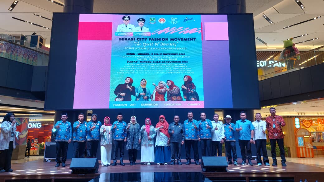 Dekranasda Kota Bekasi Gelar Pameran Dagang Lokal dan Bekasi City Fashion Movement 2025