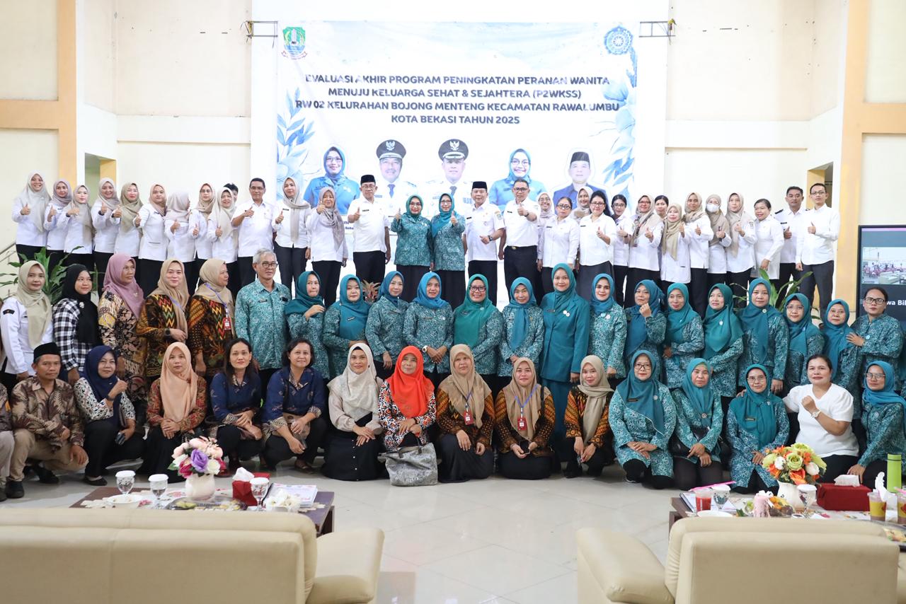 RW 02 Bojong Menteng Jadi Model Penilaian P2WKSS, Usung Program Unggulan di Tingkat Jawa Barat