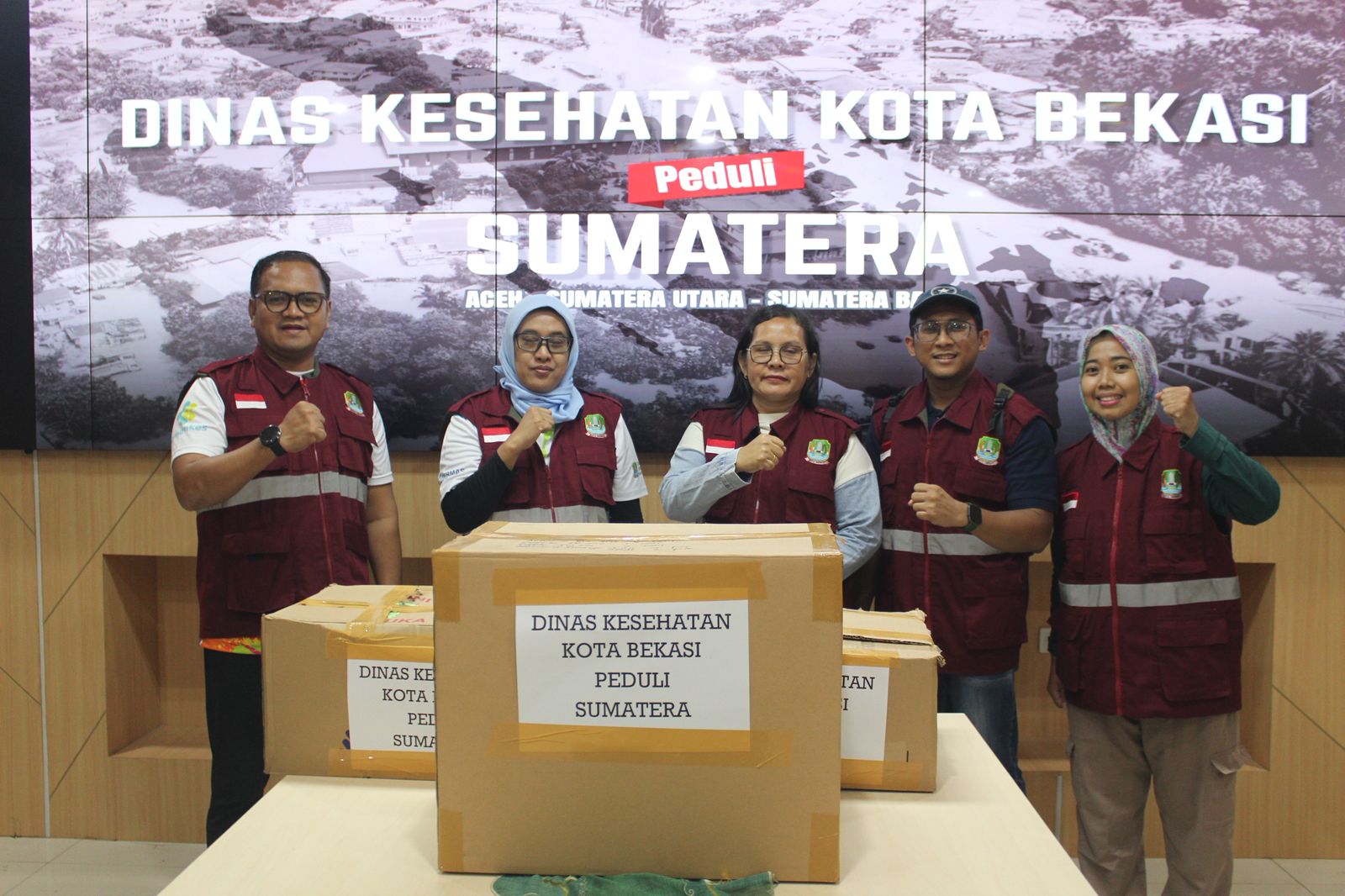 Pemkot Bekasi Salurkan Bantuan dan Tenaga Kesehatan untuk Bantu Penanganan Bencana di Sumatra