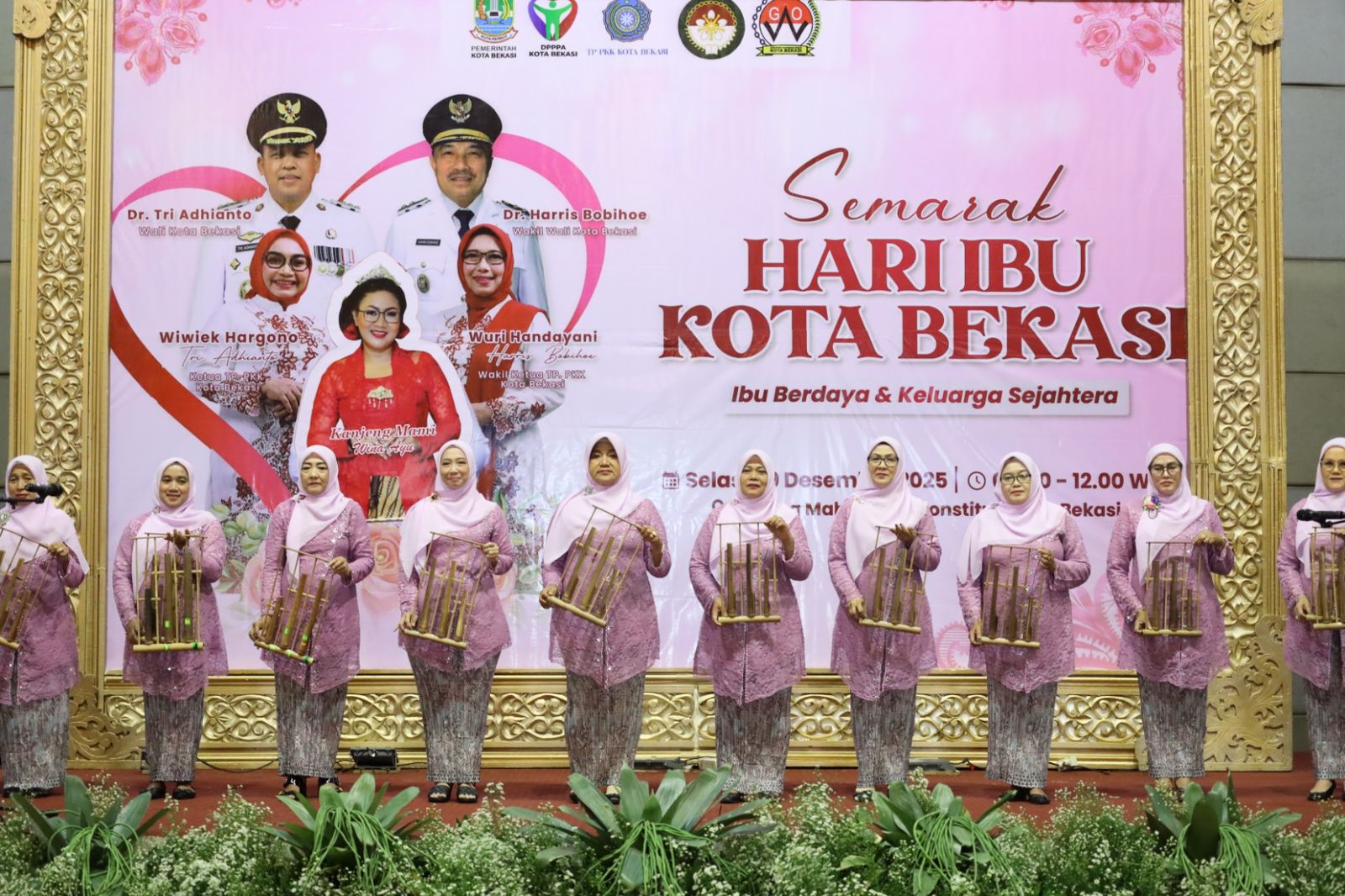 Semarak Hari Ibu Kota Bekasi Dibuka, Tri Adhianto Ajak Masyarakat Apresiasi Peran Ibu