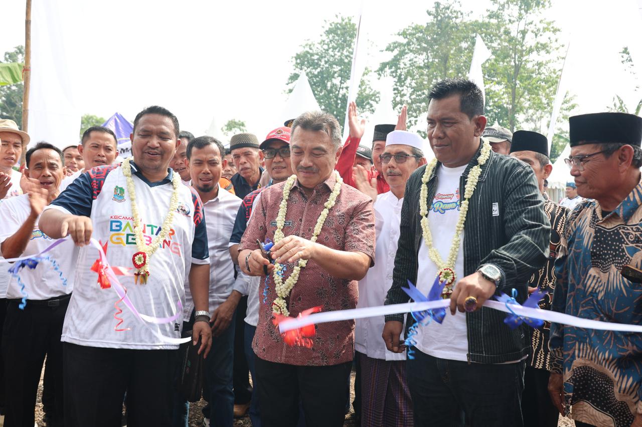 Resmikan Objek Wisata Situ Rawa Toke, Wawali Harris Bobihoe: Potensi Tingkatkan Perekonomian Warga