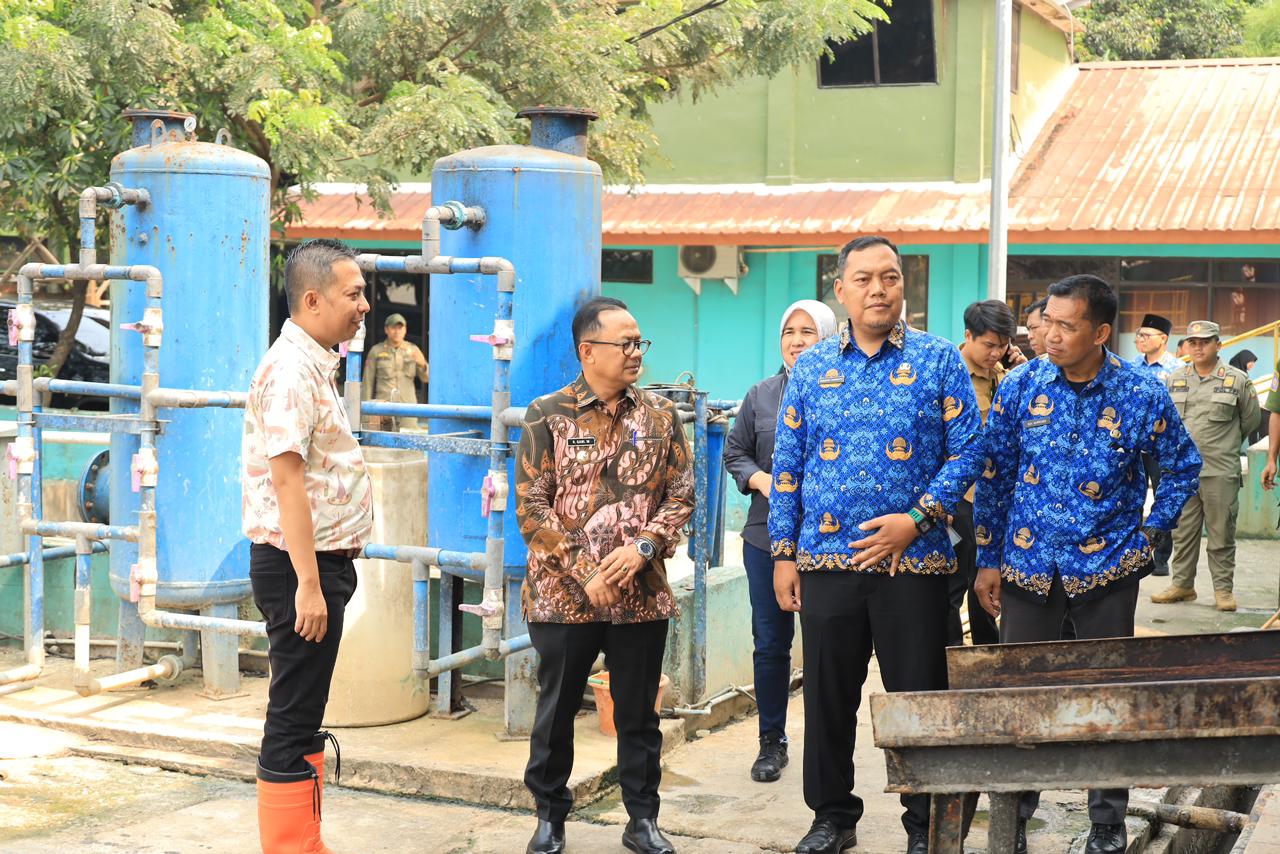 Pj. Wali Kota Bekasi Lakukan Monitoring Ke Lokasi Unit PALD di Bantargebang