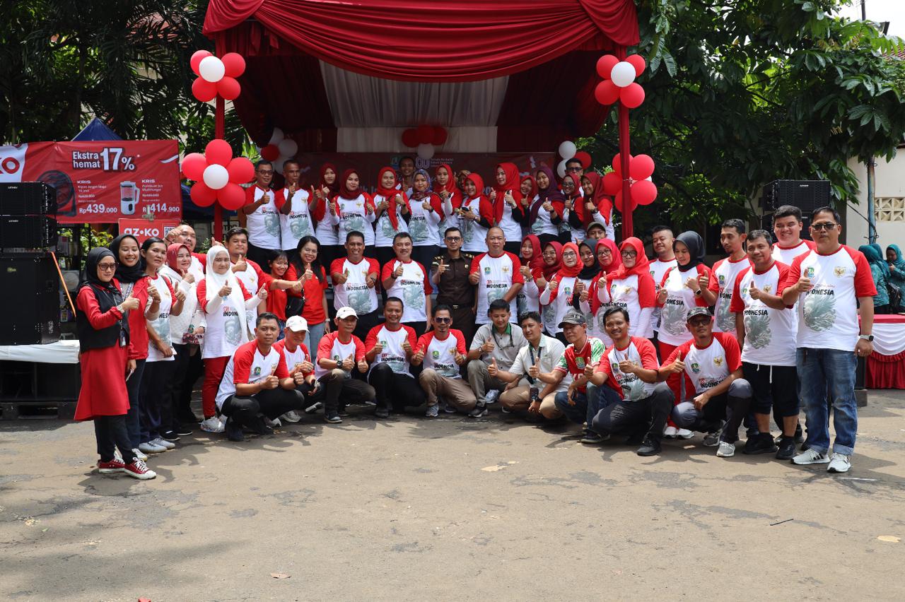 Wawali Harris Bobihoe Ikuti Kegiatan HUT RI di Kecamatan Bekasi Selatan