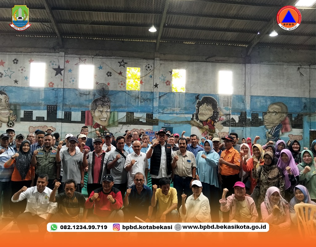 BPBD Kota Bekasi Lakukan Pelatihan Satgas KATANA Serta Dorong Pembentukan KELANA