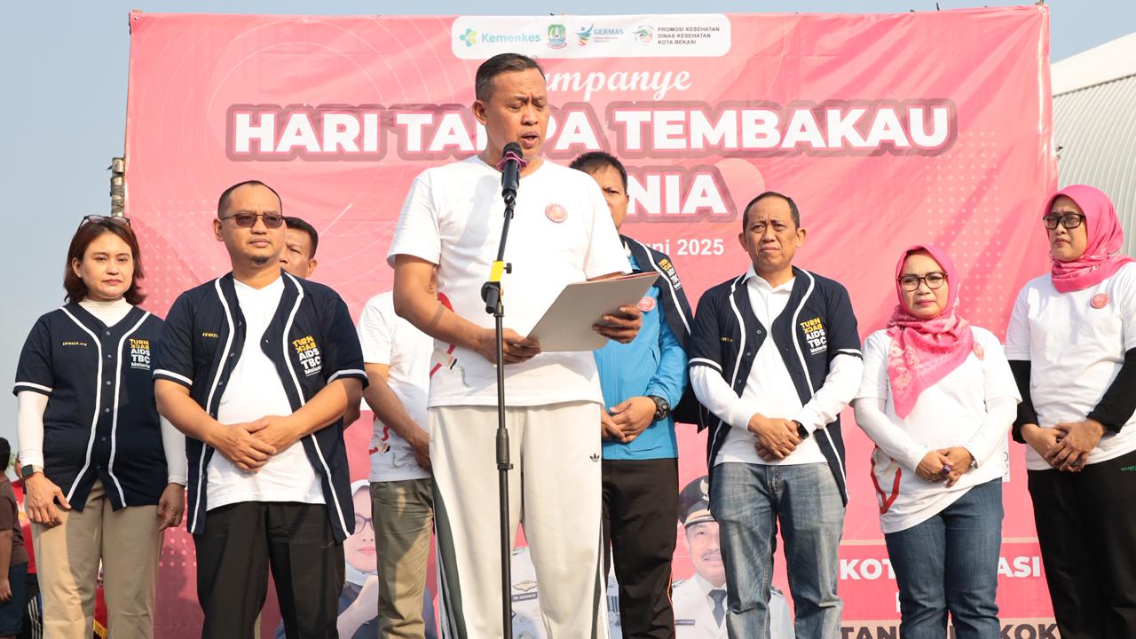 Wali Kota Bekasi Tri Adhianto Perluas Kawasan Bebas Asap Rokok di Bekasi