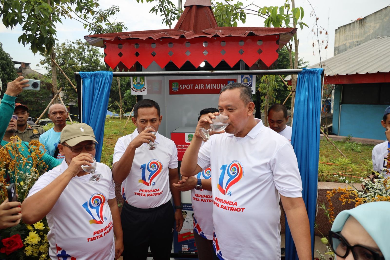 Pemkot Bekasi Hadirkan Keran Minum Langsung di Tengah Kota Untuk Warga Yang Olahraga