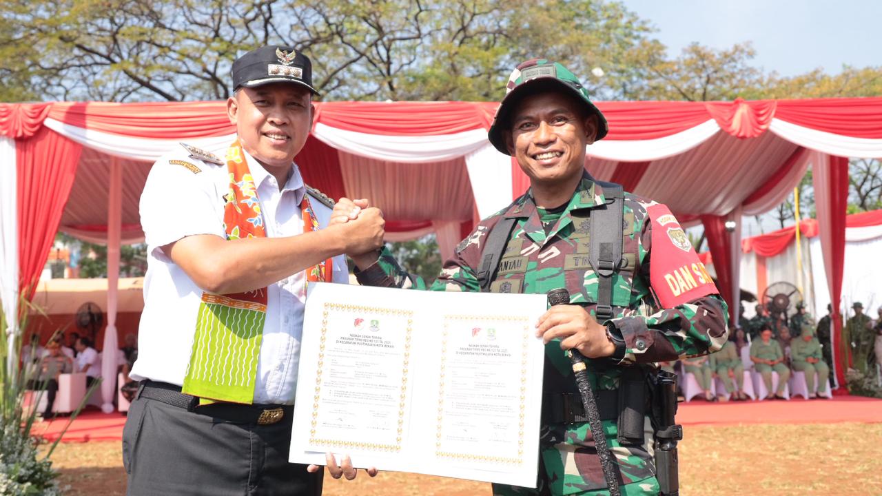 Sinergi TNI dan Pemkot Bekasi, TMMD 125 Fokus Tingkatkan Infrastruktur dan Kesejahteraan Warga