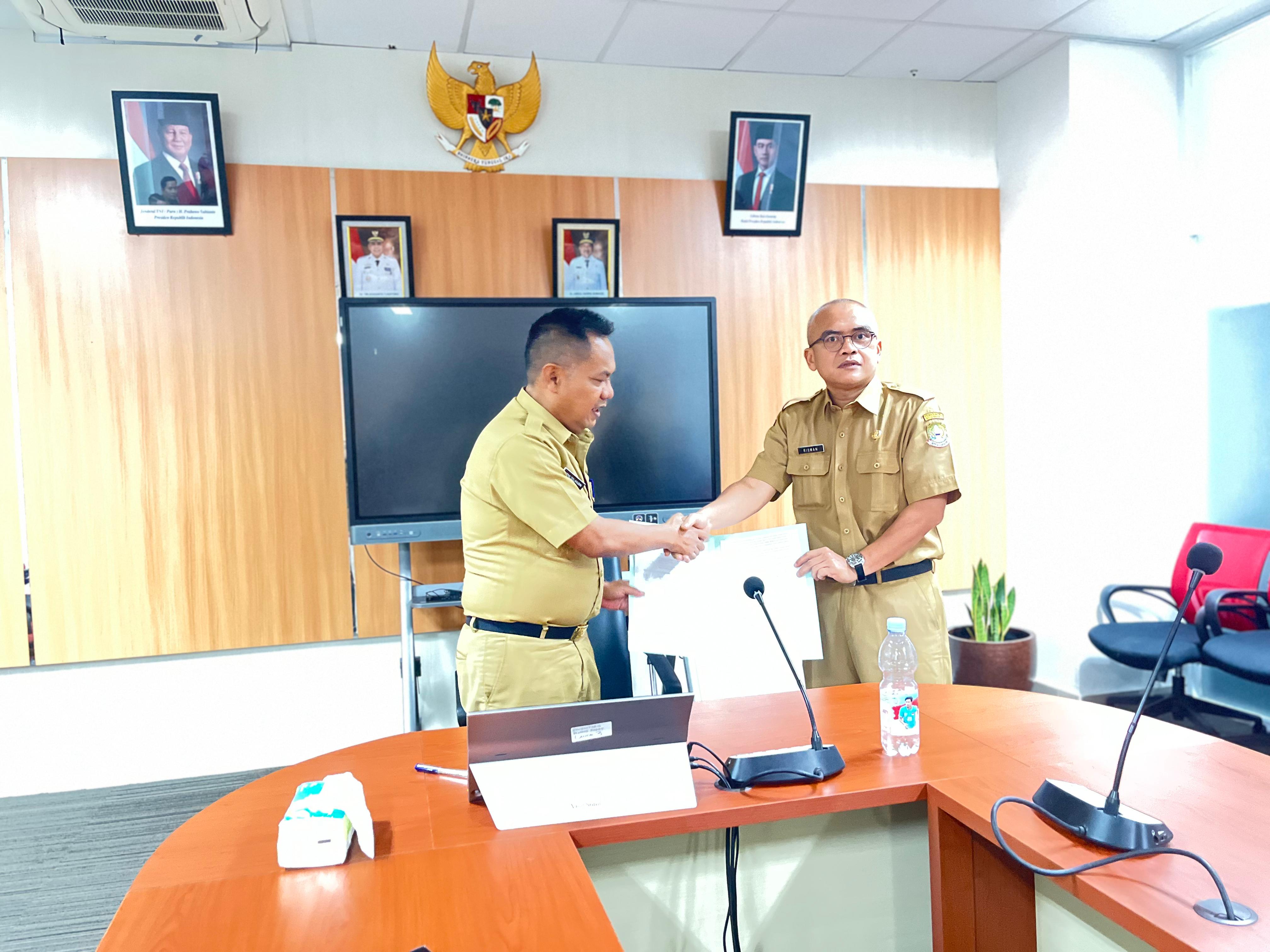 Dinas BMSDA Kota Bekasi Gelar Serah Terima Jabatan Kepala Bidang Sumber Daya Air
