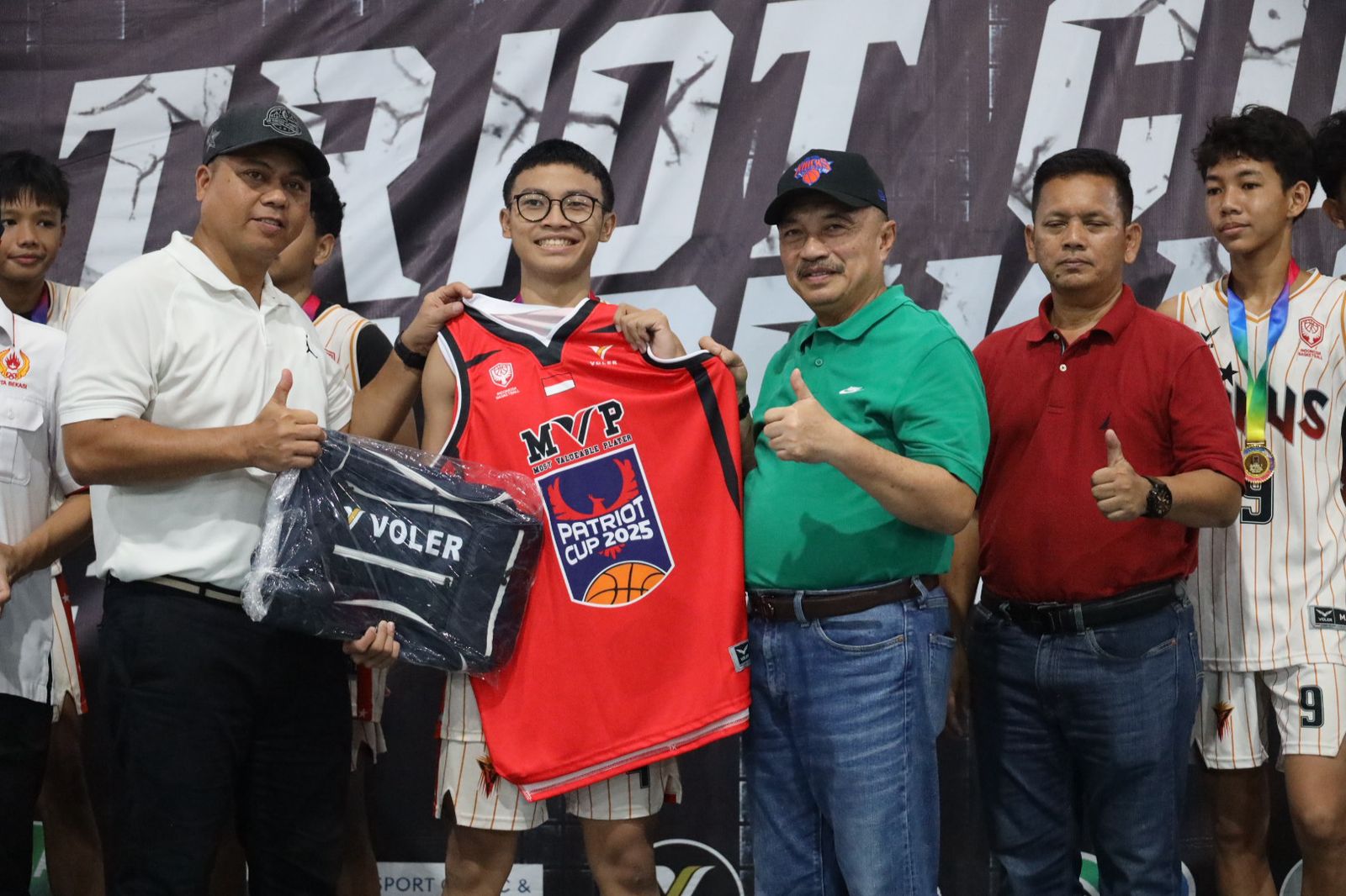 Tutup Basket Ball Patriot Cup 2025, Bobihoe Bangga Generasi Muda Kota Bekasi