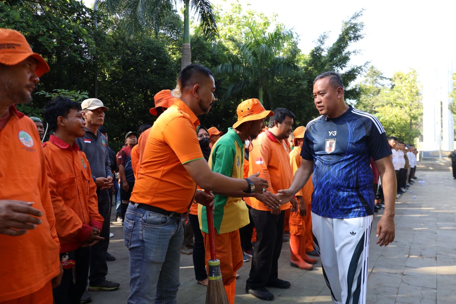 Grebek K3 Hutan Kota Bekasi, Wali Kota Bekasi: Mulai Pilah Sampah dari Rumah