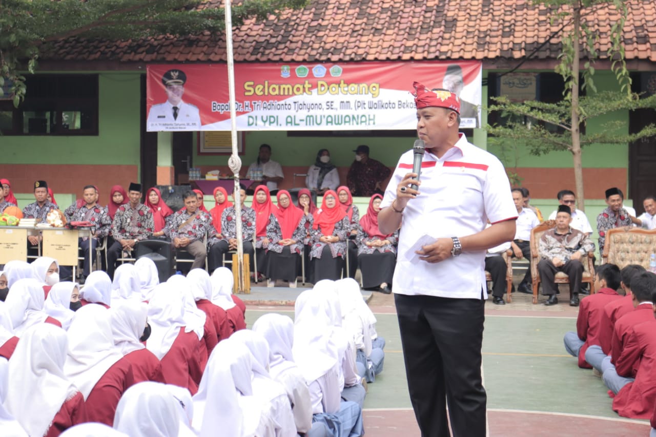 Tri Adhianto Kembali Sosialisasikan Wawasan Kebangsaan di Sekolah Wilayah Bekasi Selatan