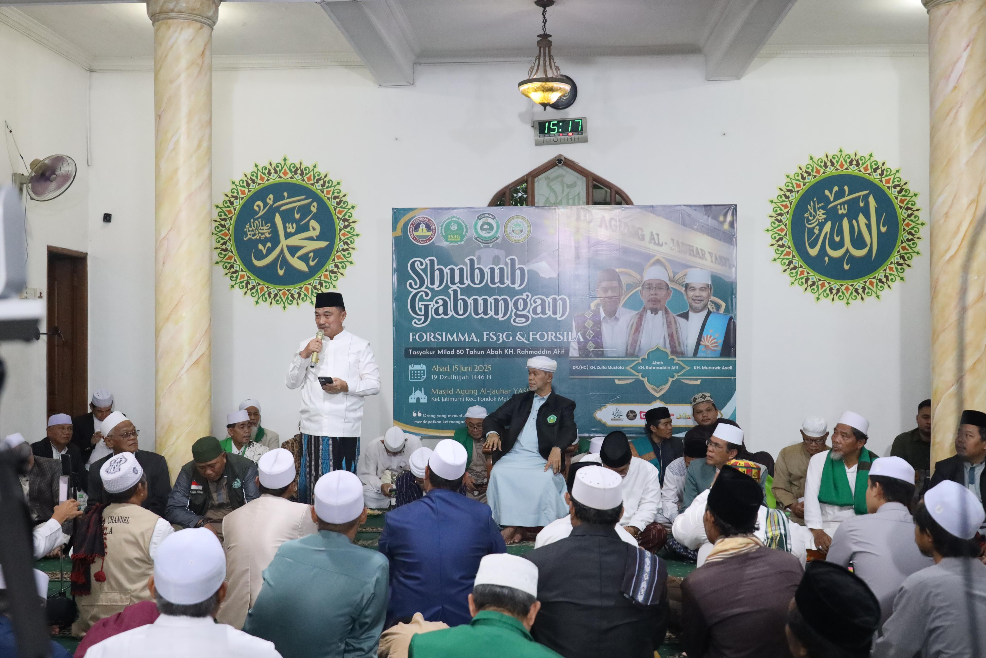 Kegiatan Shubuh Gabungan Buka Ruang Komunikasi Pimpinan Daerah Dengan Masyarakat