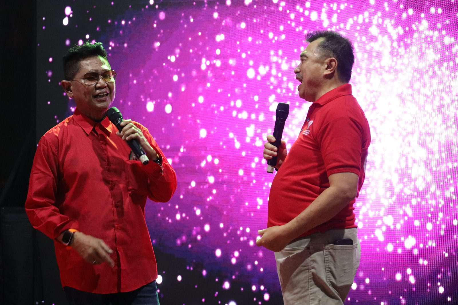 Duet Wawali Harris Bobihoe Dan Obbie Messakh, Malam Puncak HUT RI Semakin Meriah