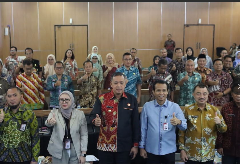 Pemkot Bekasi Gelar Rapat Koordinasi Tata Kelola Pemerintahan Tindak Lanjuti Surat KPK