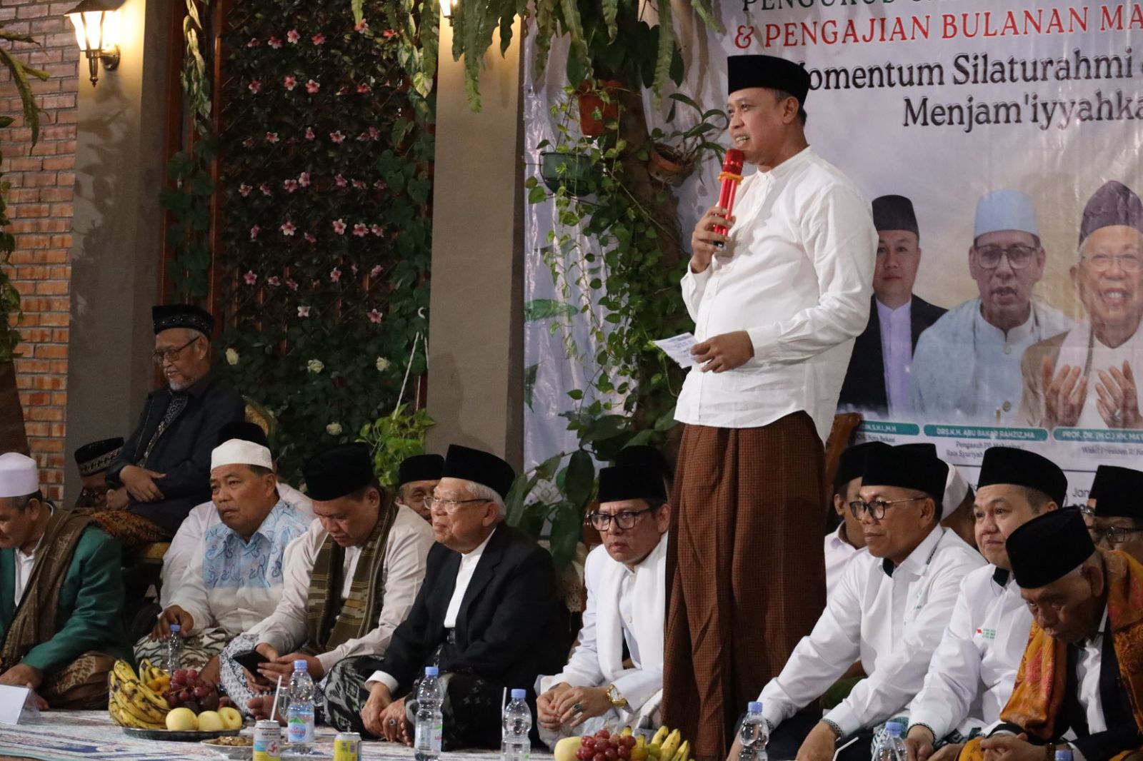 Wali Kota Bekasi Hadiri Halal Bihalal PCNU Bersama KH. Ma’ruf Amin